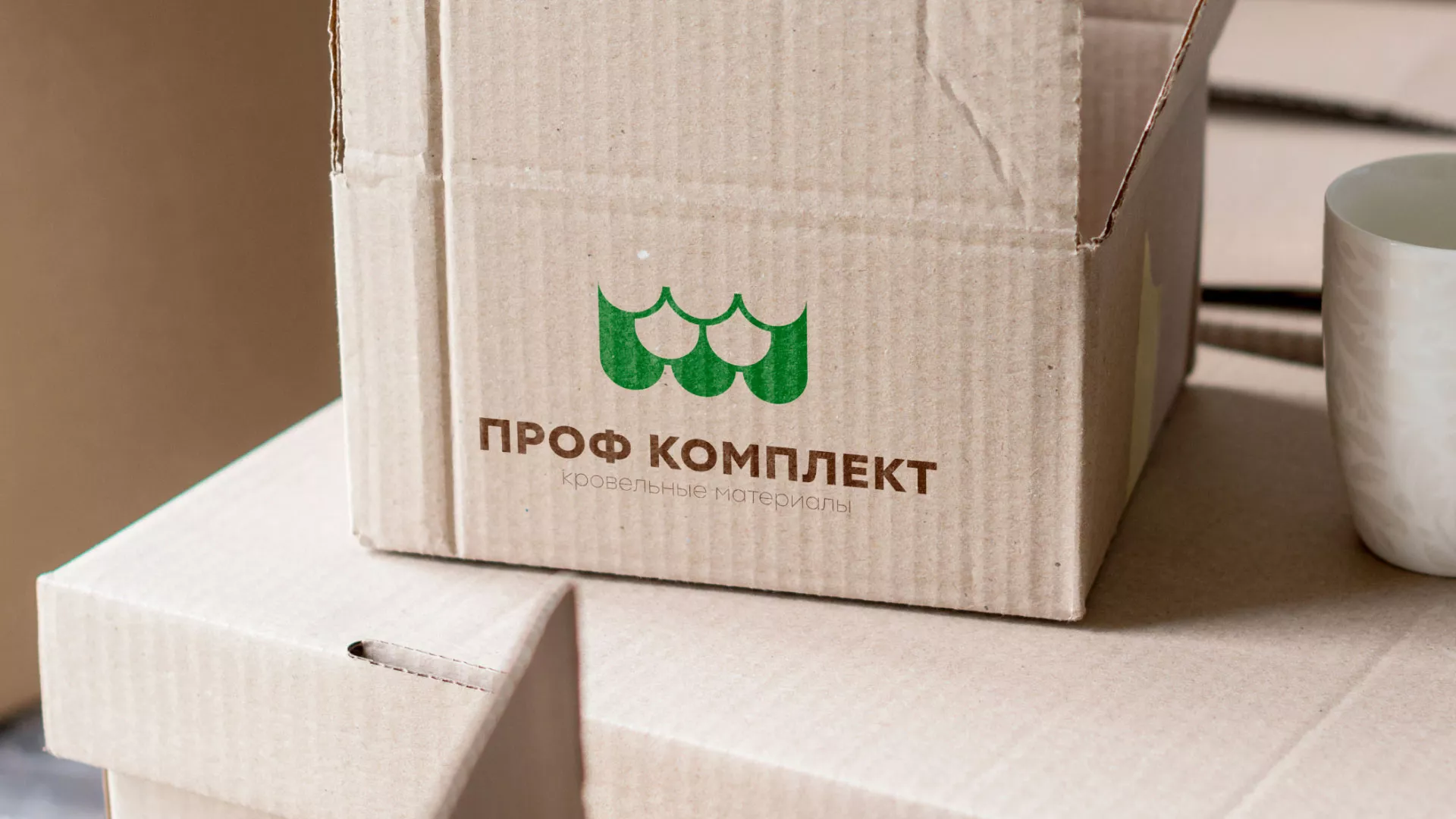 Создание логотипа компании «Проф Комплект» в Дрезне