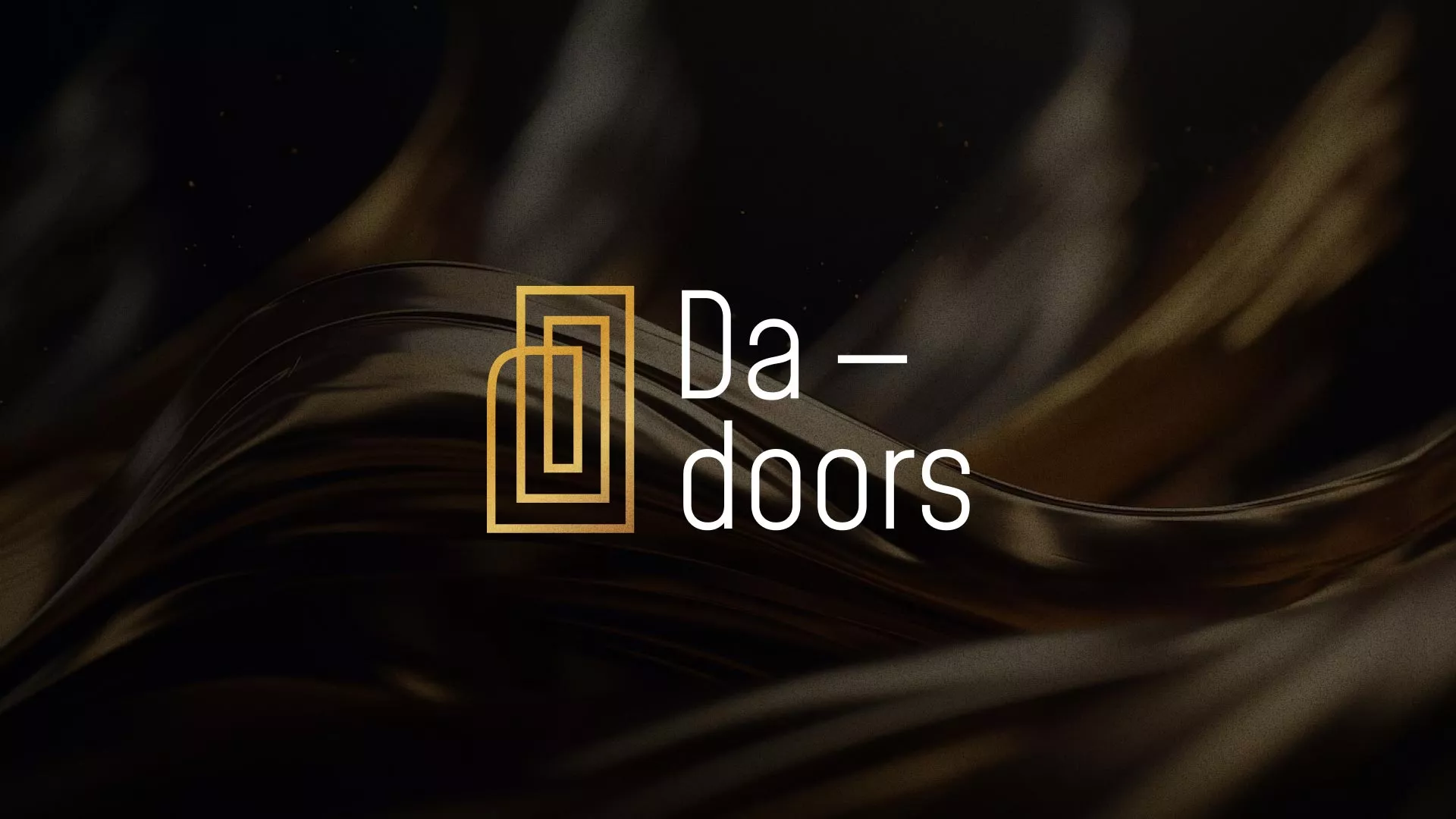 Разработка логотипа для компании «DA-DOORS» в Дрезне